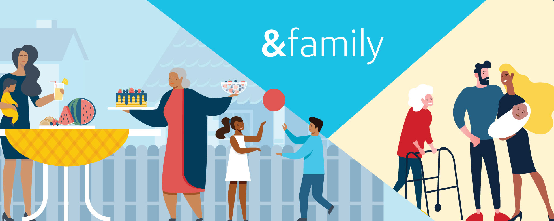 Capital One &family Co-lead Karen sits by water with her 3 girls