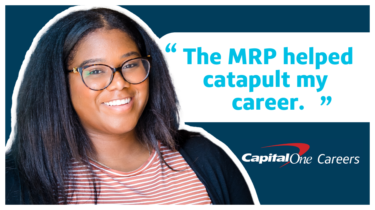 Christina on Capital One's Students & Grads Programs